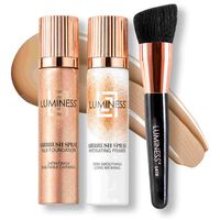 Airbrush Spray Silk Foundation Starter Kit - Light Medium 030 Image - 1